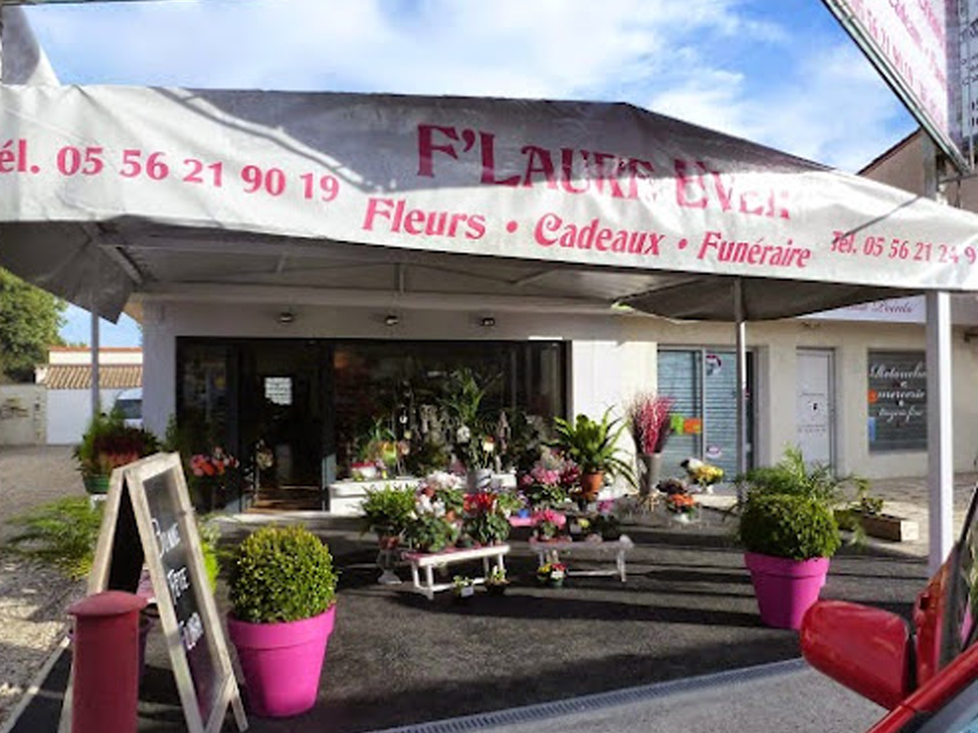 Fleuriste à FarguesSaintHilaire et à Créon F'laure Ever